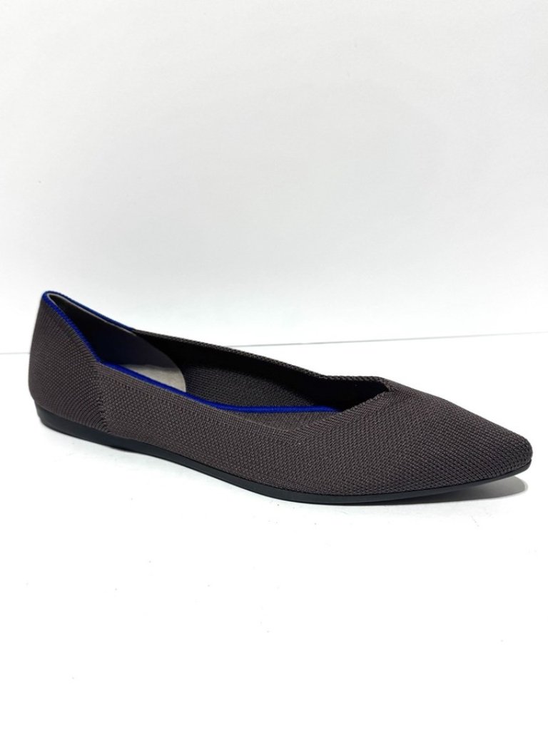 Rothys Womens The Point Flat Mink Size 8.5 M
